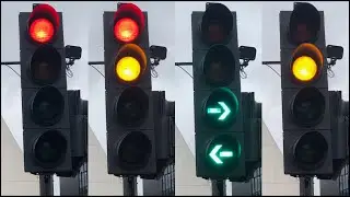 Greenwich: Edmund Halley Way J/O West Parkside, Ultra Signal Traffic Lights