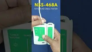 🔌 NSS-468A Ethernet LAN Tester &ndash; Quick RJ45 Cable Testing Demo! ⚡