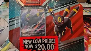 Umbreon V Heroes Tin - Pokemon Cards Opening - Evolving Skies Battle Styles Chilling Reign