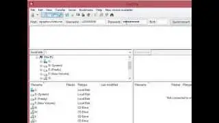 3  webhosting - connecting with filezilla