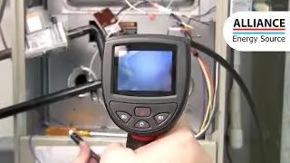 Heat Exchanger Inspection with a Camera | Alliance Energy Source -  All HVAC service & Maintenance