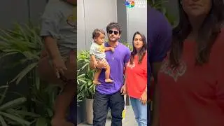 Dipika Kakar POSES with Shoaib Ibrahim & baby Ruhaan as they are spotted in the city 😍 #shorts