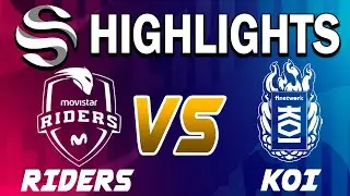 Movistar Riders vs KOI Highlights - LEAGUE OF LEGENDS - SUPERLIGA - JORNADA 7