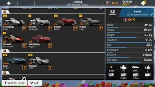 6 x S1 Hyper car purchased gold / geld Nitro Nation
