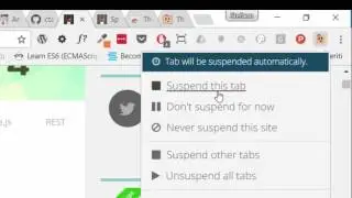 How to Improve Google Chrome Performance | The Great Suspender | DEV PILLS #7