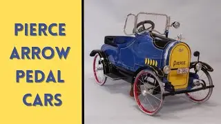 Kid-Sized LUXURY: Pierce Arrow Pedal Cars 🚗 #vintage #antiques #antiquingadventures #classiccars