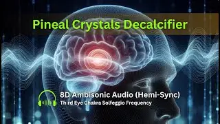 🎧 Pineal Crystal Decalcifier 🎧 Recharge Your Intuition 🎧 8D Ambisonic Audio