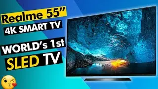 Realme 55 Inch SLED 4K Android Samart TV Review & Sample Images By S H Tech |