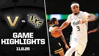 Vanderbilt vs. UCF Game Highlights | 2025-26 Big 12 Men&rsquo;s Basketball