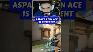 ASPAS'S NEON ACE IS DIFFERENT #valorantshorts #valorant #vct