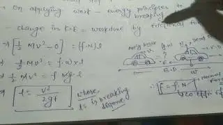 braking distance |calculation and derivation of braking distance bin highway engineering| #sscje