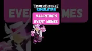 Roblox TDS Valentine's Event Memes (TDS MEMES) #shorts