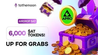 Airdrop Challenge Is Live! 6,000 $AT Up For Grabs! #Tothemoon  #AirdropChallenge