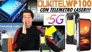 Обзор Oukitel WP100: Идеальный помощник на работе — долговечный аккумулятор и лазерный дальномер!