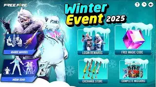 Free fire winterland event 🥶 ||upcoming free fire winter rewards