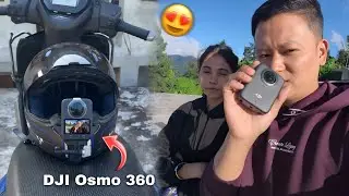 MotoVlog With My New DJI OSMO 360 CAMERA 😍