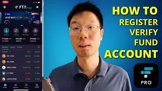 FTX Pro International How-To : Register and Fund Crypto Account