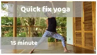 Quick fix yoga #KeepGivingYoga
