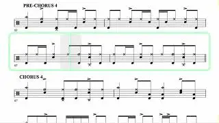 THE DOOBIE BROTHERS ● Long Train Running [ Isolated Drums + PDF SCORE ]