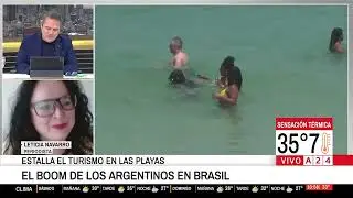 🏖️ EL BOOM DE LOS ARGENTINOS EN BRASIL