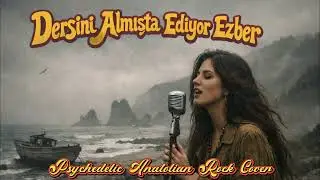 Dersini Almışta Ediyor Ezber - Psychedelic Anatolian | Anadolu Rock AI Cover