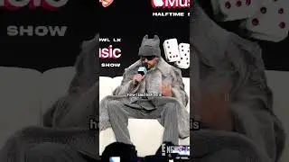 Bad Bunny рассказывает о своем выступлении на пресс-конференции, посвященной шоу в перерыве матча...