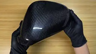 Carbon Fiber Side Mirror Cover for Maserati GranTurismo