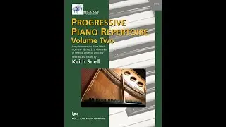 Progressive Piano Repertoire, Volume Two 進階鋼琴曲集 第二冊【KJ-GP482】【9780849798931】