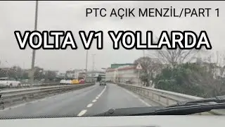 VOLTA V1'LE PTC AÇIK HAFİF KARLI HAVADA MENZİL DENEME 