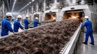 Inside a Multi-Million Dollar High-Tech Factory Turning Human Hair Into Advanced Materials 