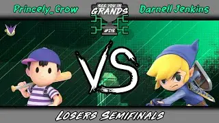 See You in Grands #218 | Princely Crow (Greninja, Ness) vs Darnell Jenkins (Toon Link) - LSFs