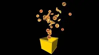 Lucky box coin explode