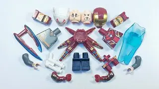 ASSEMBLE LEGO IRON MAN AND LEGO STUDENT MUSK | LEGO MINIFIGURE