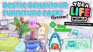 Toca Life World | Bestie Behaviour Furniture Pack Review! 🏡 | Toca Boca (OUT NOW!)
