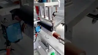 Cosmetic plastic tube labeling machine , manual labeler machine #reliancemachinery #factory