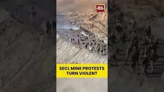 #Chhattisgarh: #Villagersprotest #Ameracoalmineextension, #clash with #police using #teargas