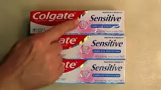 REVIEW Colgate Sensitive Toothpaste, Complete Protection, Mint - 6 ounce (Pack of 3)