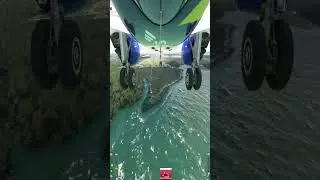 Beautiful Landing In Brisbane Airport Australia