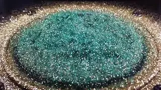 Glitter and Salt on Speaker Slow Motion | Magnet Tricks