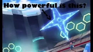 How powerful is Ash-Greninja's Giant Water Shuriken?