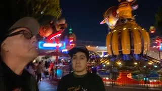 Disneyland Saturday night live! Father & son walkabout