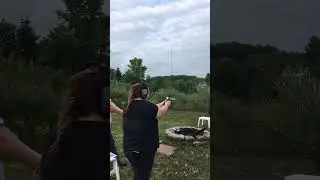 Robin shoots a Desert Eagle .50AE