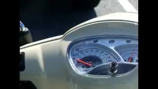 Демонстрация скутера Kymco Like 200i от Von Guerrero