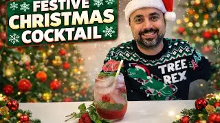 Merry Christmas🎄کریسمس کوکتل #ChristmasCocktail #HolidayDrinks #FestiveDrinks  #MixedAndMatched