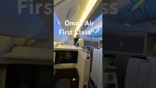 Have you flew with Oman Air? #omanair #firstclass #businessclass