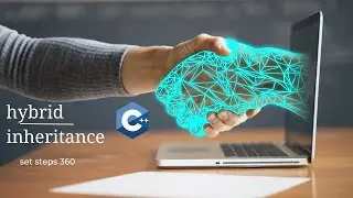 Hybrid Inheritance C++: Concept of Class Hierarchies" | hybrid inheritance C++#hybrid#inheritance .