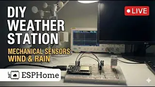 Live Build: The Ultimate DIY Weather Station (Part 2) - The Mechanical Sensors