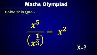 USA Math Olympiad | Algebra & Exponents Tricks | Olympiad Level Questions Explained