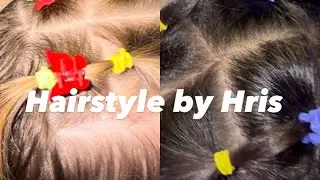 2 Quick Rubber Band School Hairstyles for toddler girls
