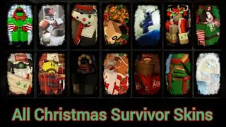 Showcasing and Winning With Every Single Christmas Event Skin in Forsaken